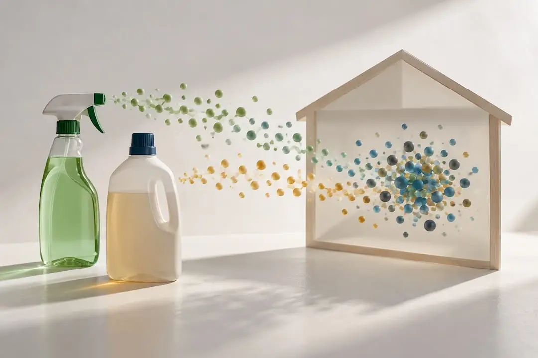Illustrated comparison of cleaner emissions and pollutants