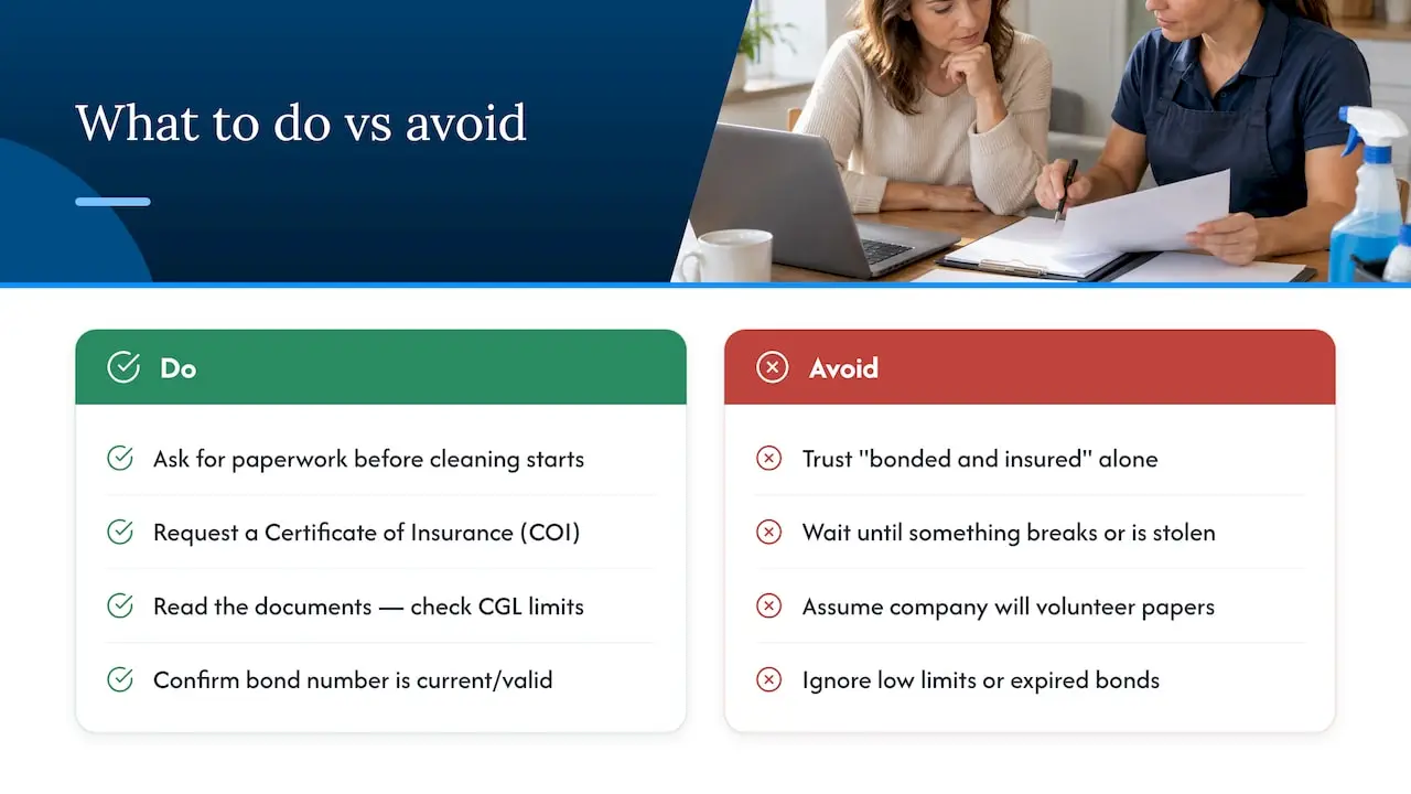 Why the checklist matters more than the label — overview diagram